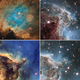 Illustration for article titled Watch a mass of stars being born, through the eyes of the Hubble!